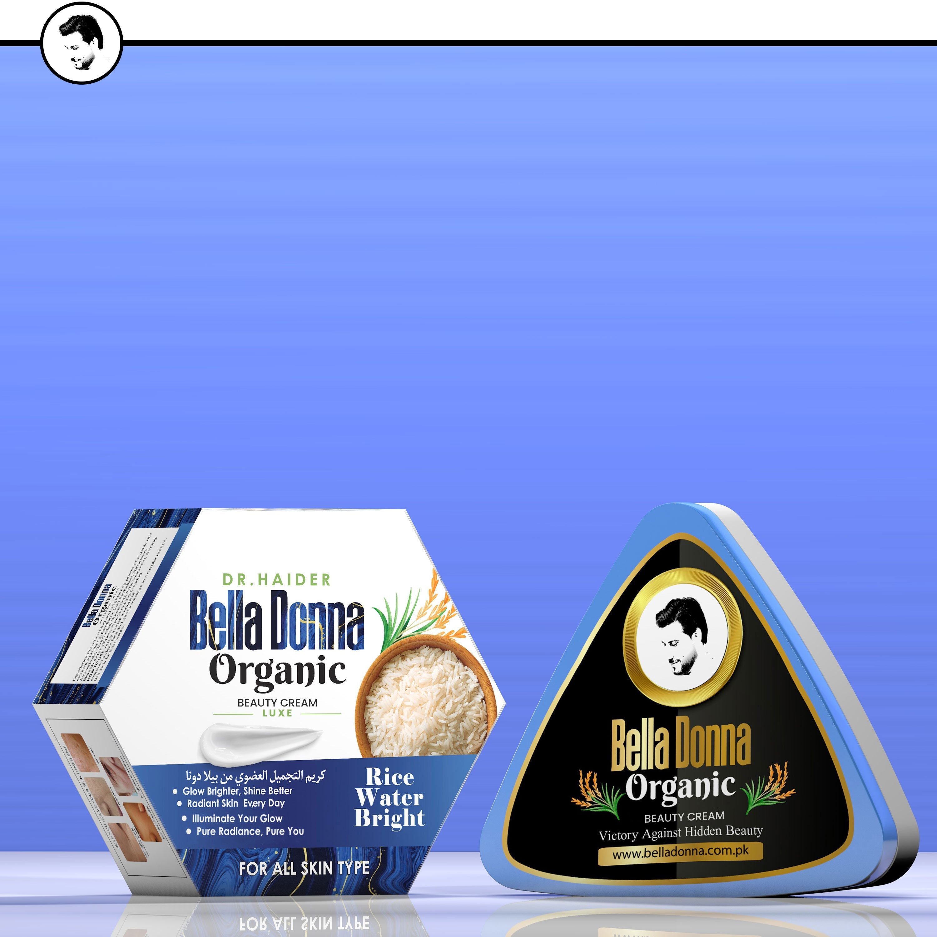 Bella Donna Organic Beauty Kit ( Facewash, Cream)