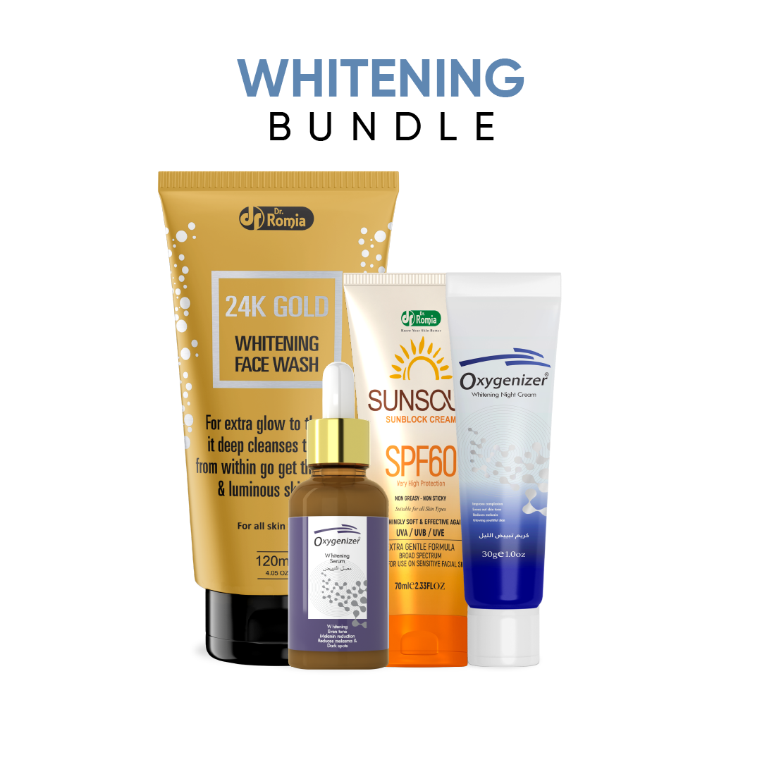 Special whitening bundle – Whitening Cream & Brightening Products