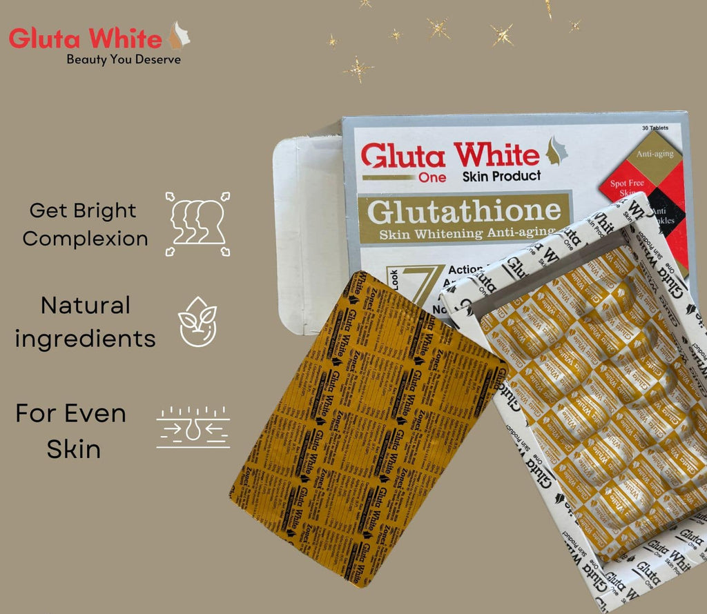 Gluta White Tablets Best for Face & Body Whitening