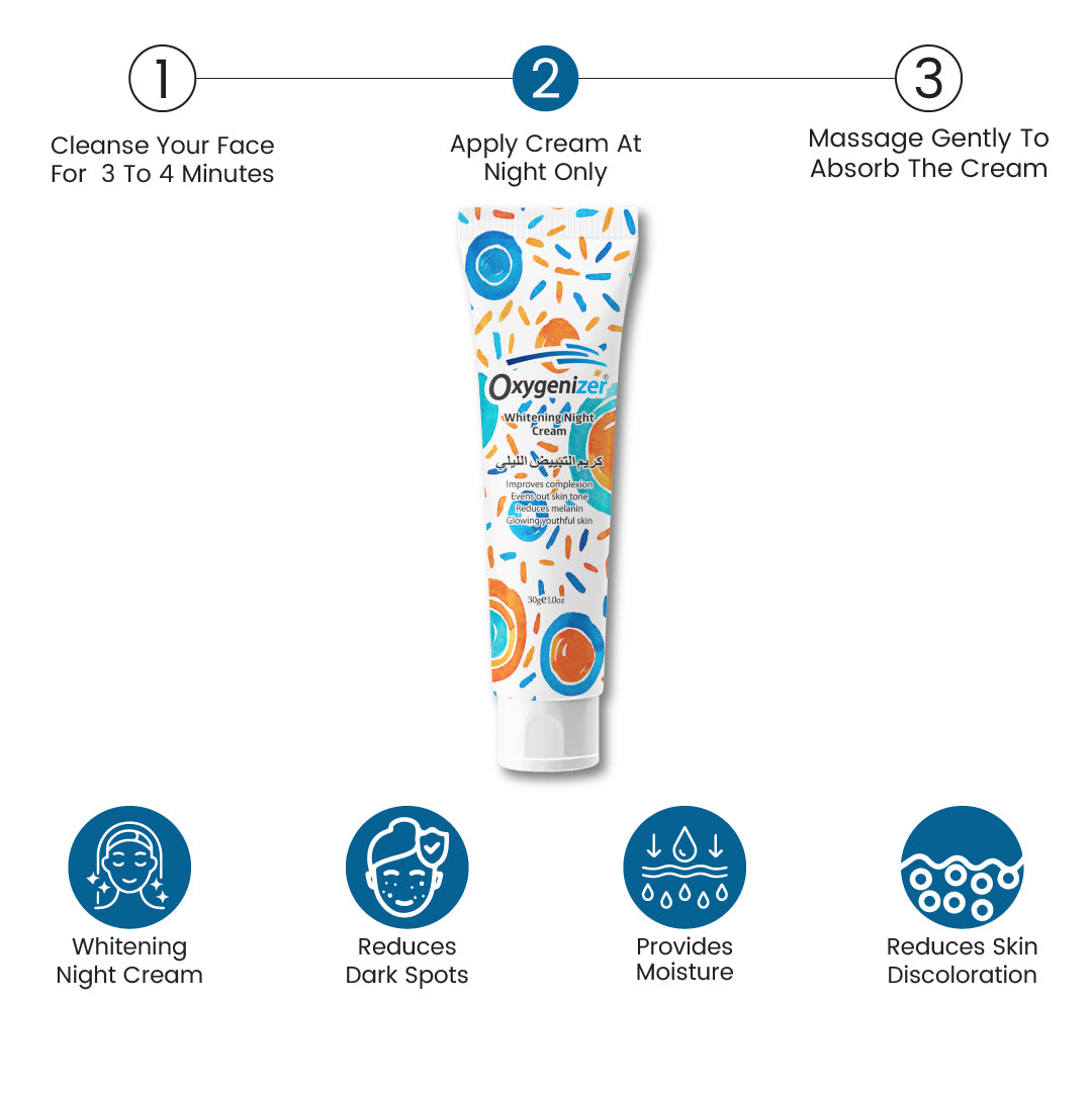 Oxygenizer - Best Skin Whitening Night Cream